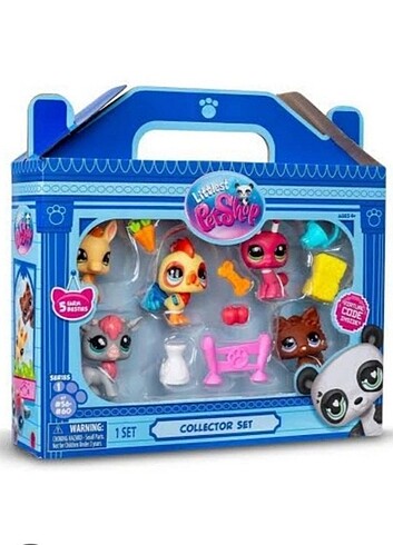 LPS Minişler Littlest Pet Shop Minişler 5'li Figür Seti S1 - Minişler Çiftlik