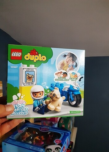 Diğer LEGO DUPLO Kurtarma Polis Motosikleti 10967