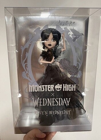Beden Renk Monster High Wednesday Balo Elbiseli Bebek HXJ03