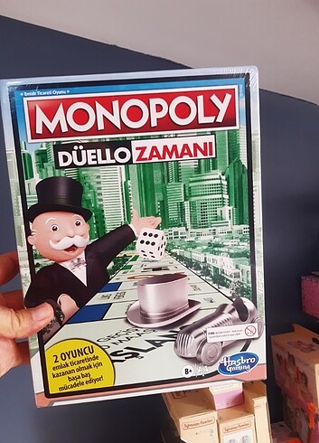 Beden Renk Monopoly Düello Zamanı Orjinal Jelatinli Sıfır ORTA BOY KUTU