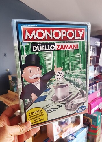 Monopoly Düello Zamanı Orjinal Jelatinli Sıfır ORTA BOY KUTU