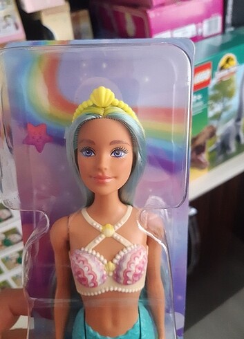 Beden Barbie Dreamtopia Deniz Kızı Bebekler - Mavi Kuyruk Sarı Taç