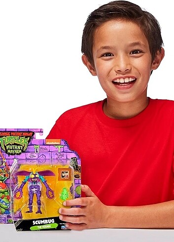 Ninja Kaplumbağalar Aksiyon Figürler Scumbug