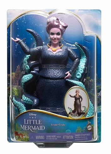 Barbie Disney Deniz Kızı Ursula Bebek HLX12