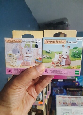 Sylvanian Families mama sandalyesi ve puset