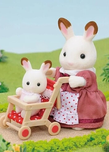  Beden Renk Sylvanian Families mama sandalyesi ve puset