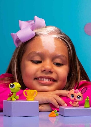 LPS Minişler Littlest Pet Shop Minişler 2li Figür Seti Kaplumbağa Ve Tavşan