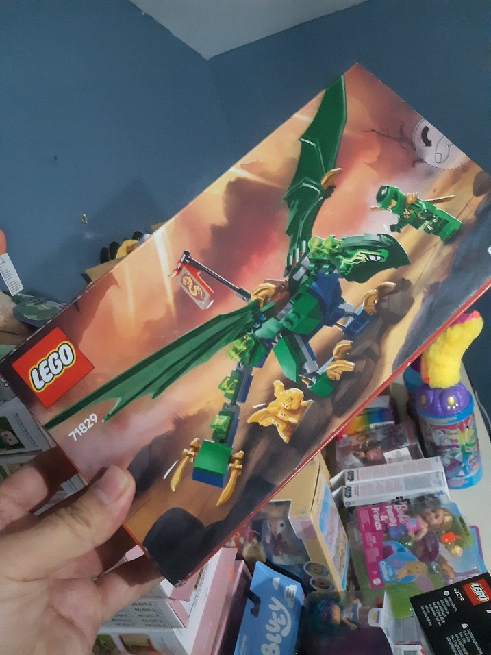 LEGO NINJAGO Lloydun Yeşil Orman Ejderhası 71829 - Görsel 2