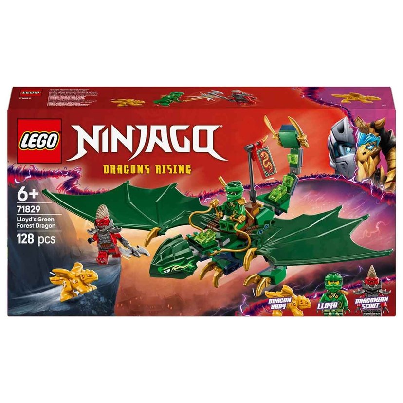 LEGO NINJAGO Lloydun Yeşil Orman Ejderhası 71829 - Görsel 3