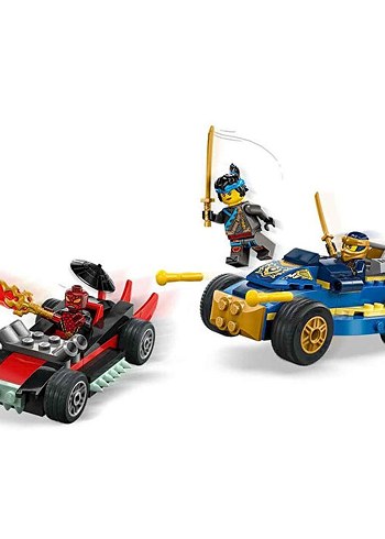 LEGO NINJAGO Rogue ile Drix Yarış Arabası Düellosu 71840 - Görsel 4
