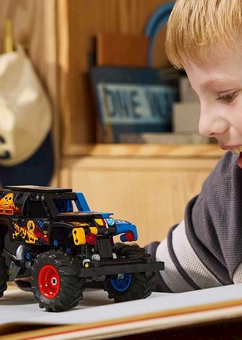 LEGO Technic Monster Jam Grave Digger Ateş ve Buz 42219 - Görsel 9