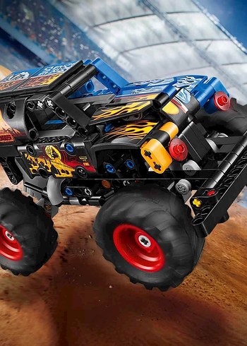 LEGO Technic Monster Jam Grave Digger Ateş ve Buz 42219 - Görsel 7