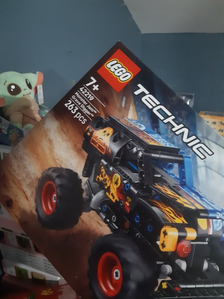 LEGO Technic Monster Jam Grave Digger Ateş ve Buz 42219 - Görsel 2