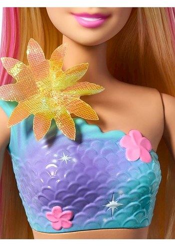 Barbie Büyülü Çiçekler Deniz Kızı Bebeği JDM72 - Görsel 2