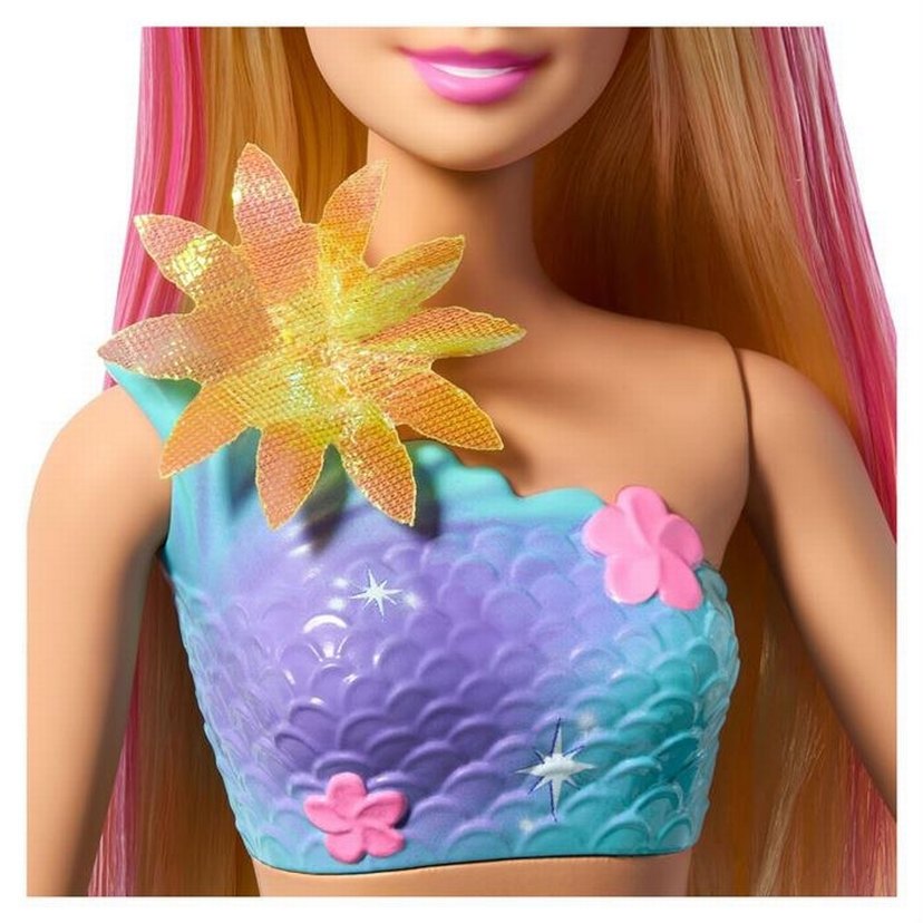 Barbie Büyülü Çiçekler Deniz Kızı Bebeği JDM72 - Görsel 2