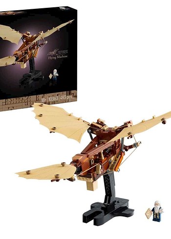 LEGO Icons Leonardo da Vincinin Uçan Makinesi 10363 - Görsel 4