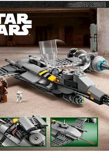 Lego Star Wars Mandalorian's N-1 Starfighter 75325 - Görsel 6