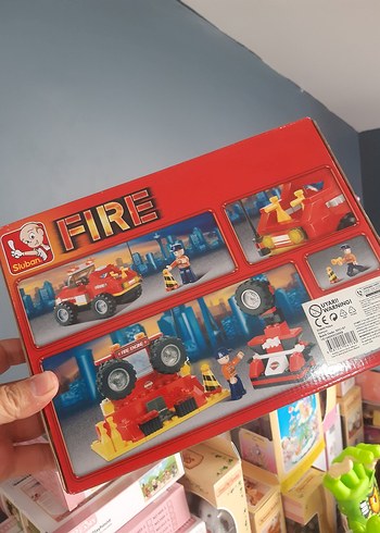 Lego Sluban İtfaiye Kamyonu Seti - Görsel 4