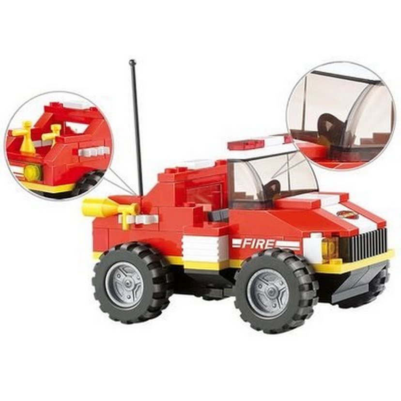 Lego Sluban İtfaiye Kamyonu Seti - Görsel 3