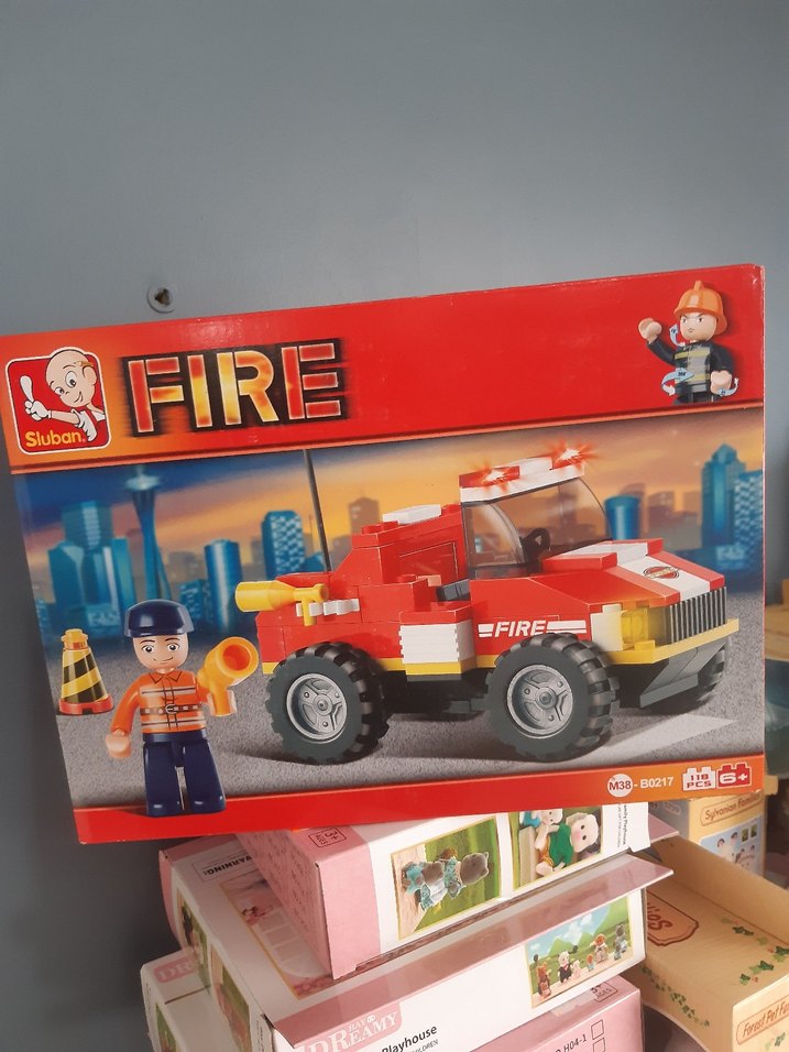 Lego Sluban İtfaiye Kamyonu Seti - Görsel 5