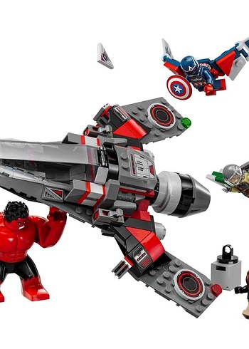 LEGO Marvel Kaptan Amerika ile Red Hulk Savaşı 76292 - Görsel 4