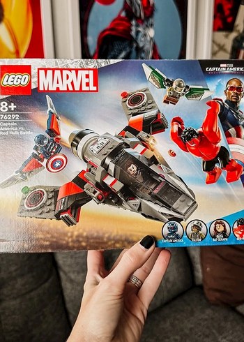 LEGO Marvel Kaptan Amerika ile Red Hulk Savaşı 76292 - Görsel 2
