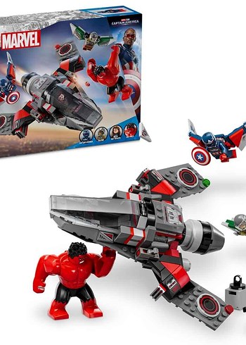 LEGO Marvel Kaptan Amerika ile Red Hulk Savaşı 76292 - Görsel 6