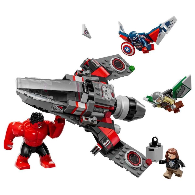 LEGO Marvel Kaptan Amerika ile Red Hulk Savaşı 76292 - Görsel 4
