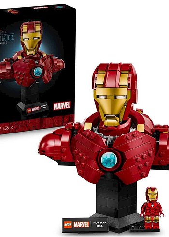 LEGO Marvel Iron Man MK4 Büstü 76327 - (436 Parça) - Görsel 7