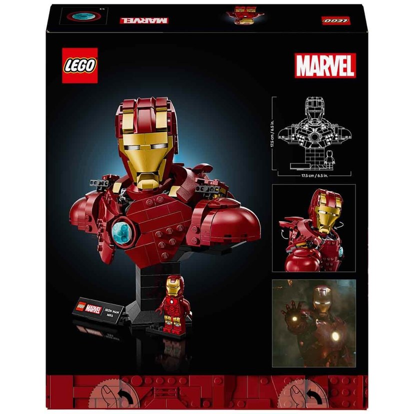 LEGO Marvel Iron Man MK4 Büstü 76327 - (436 Parça) - Görsel 4