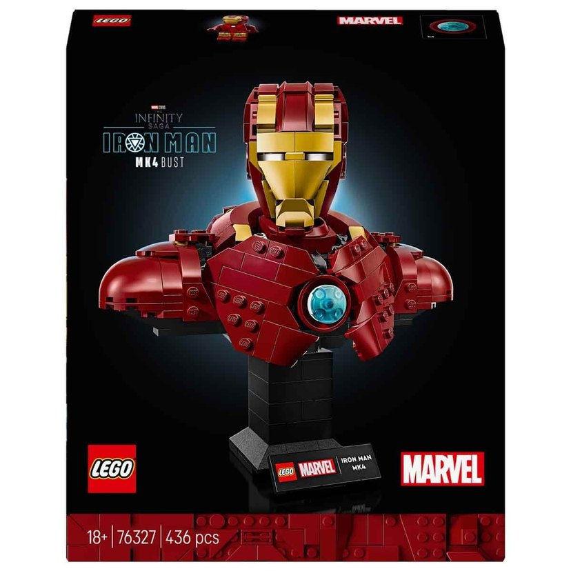 LEGO Marvel Iron Man MK4 Büstü 76327 - (436 Parça) - Görsel 3