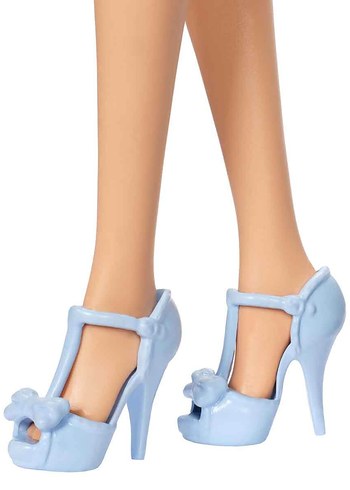 Barbie Mavi Fiyonklu Elbiseli Fashionistas Bebeği HYT93 - Görsel 5