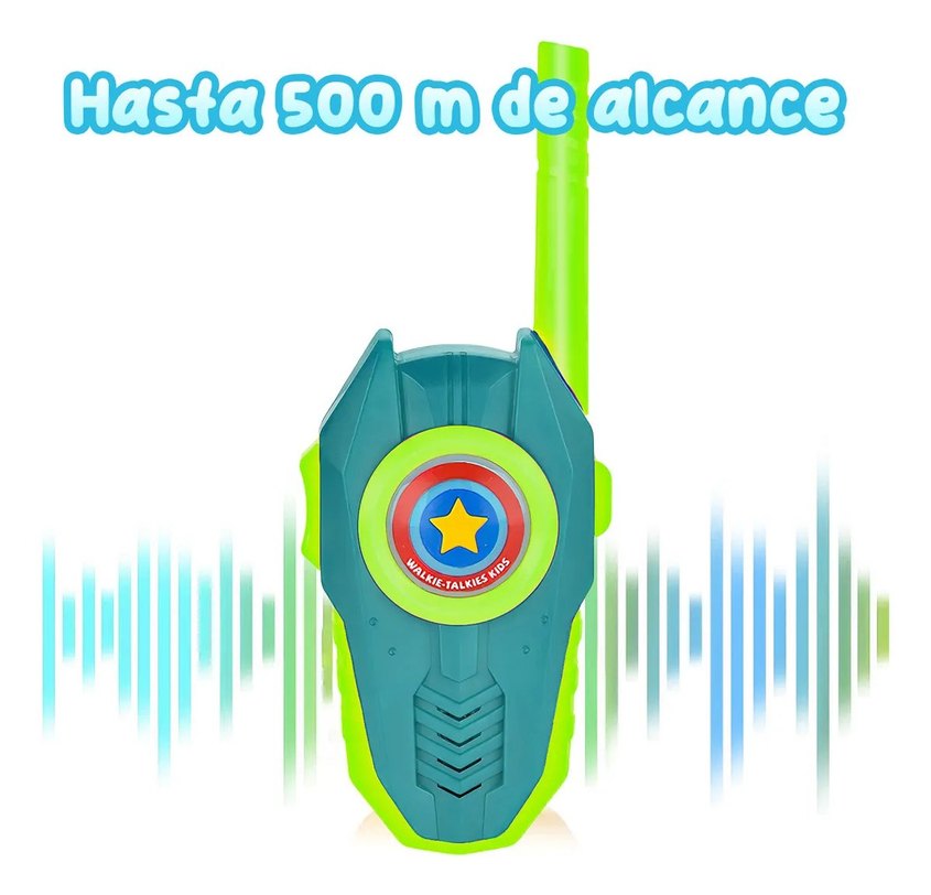 Walkie Talkie Çocuk Telsizi Kırmızı - Mavi - Görsel 5