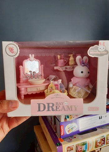 Bay Dreamy Mini Tavşan Aksesuarlı Lavabo Seti