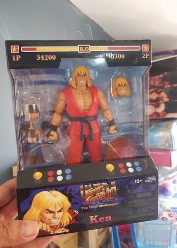Beden Renk Jada Street Fighter II Ken Figür