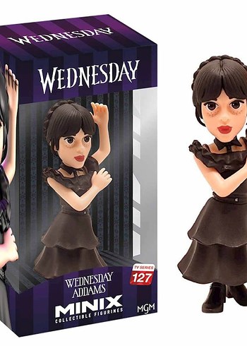Beden Renk Wednesday Addams Minix Koleksiyon Figürü