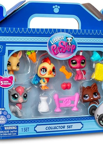Littlest Pet Shop Minişler 5'li Figür Seti S1 - Minişler Çiftlik