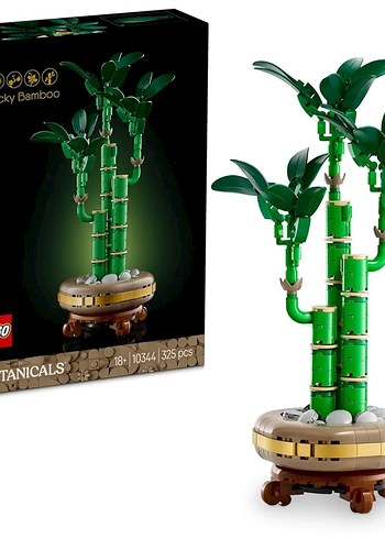  Beden Renk LEGO Botanicals Şans Bambusu 10344 Orjinal