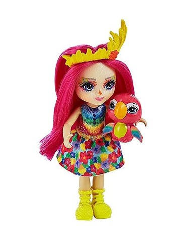 Beden Enchantimals Küçük Kız Kardeşler ve Dostları 10 cm