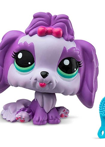 LPS Minişler Littlest Pet Shop Minişler Tekli Paket S3 - 144 Lhasa Apso Köpek