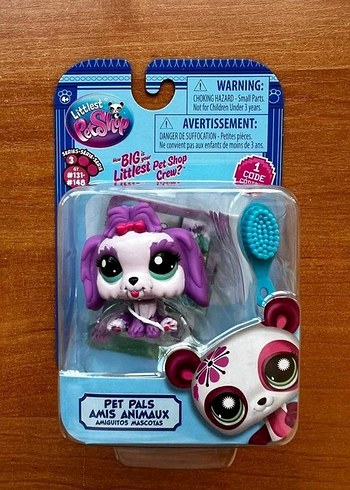 Littlest Pet Shop Minişler Tekli Paket S3 - 144 Lhasa Apso Köpek