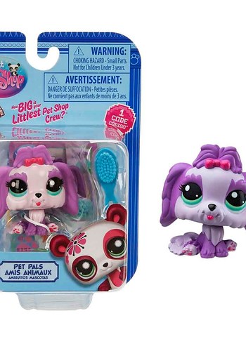 Beden Littlest Pet Shop Minişler Tekli Paket S3 - 144 Lhasa Apso Köpek