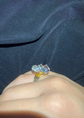 Kırmızı Boncuklu Minimalist Kadın Yüzük - Görsel 10