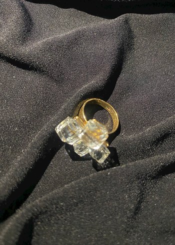 Kırmızı Boncuklu Minimalist Kadın Yüzük - Görsel 11