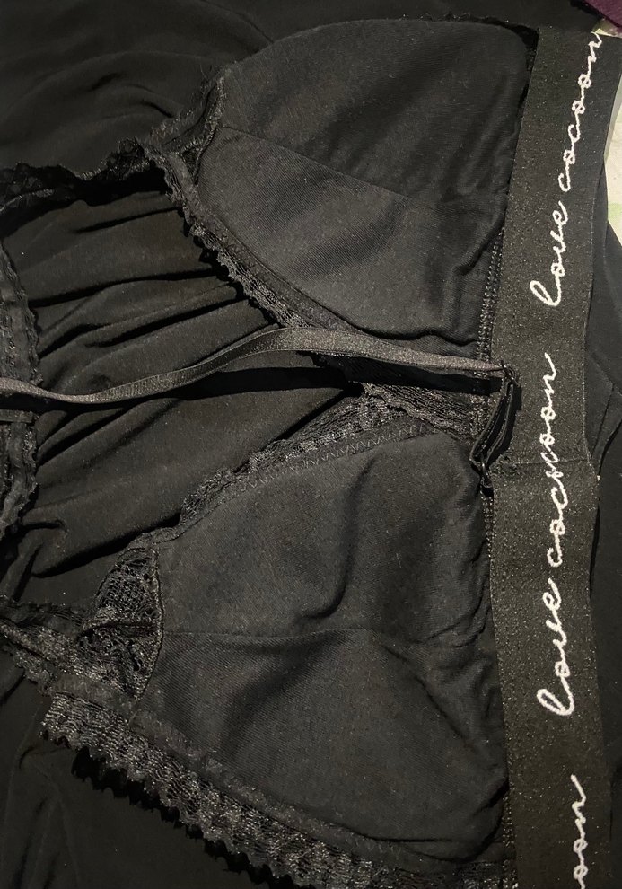 Siyah sütyen gibi gözüken bralet - Görsel 5