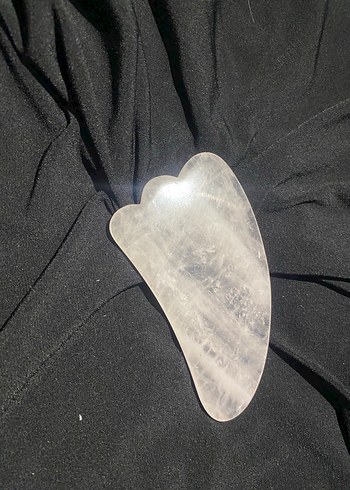 Doğal Kristal Yüz Masaj Taşı - Görsel 3