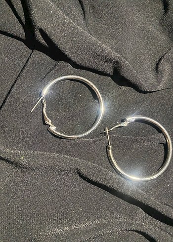 Mini Gri Kareli Payetli Küpe - Görsel 4