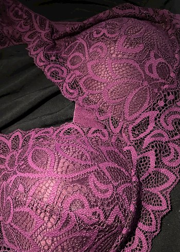 Mor Dantelli Gotik Bralet - Görsel 2