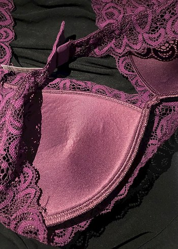 Mor Dantelli Gotik Bralet - Görsel 7
