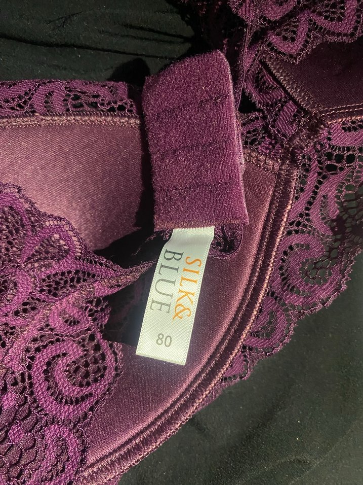 Mor Dantelli Gotik Bralet - Görsel 4